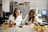 Investigación micológica en Argentina: científicos estudiando propiedades de hongos comestibles